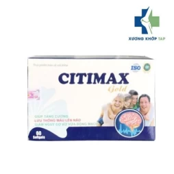 Citimax Gold - Hỗ trợ hoạt huyết, tăng cường tuần hoàn máu não